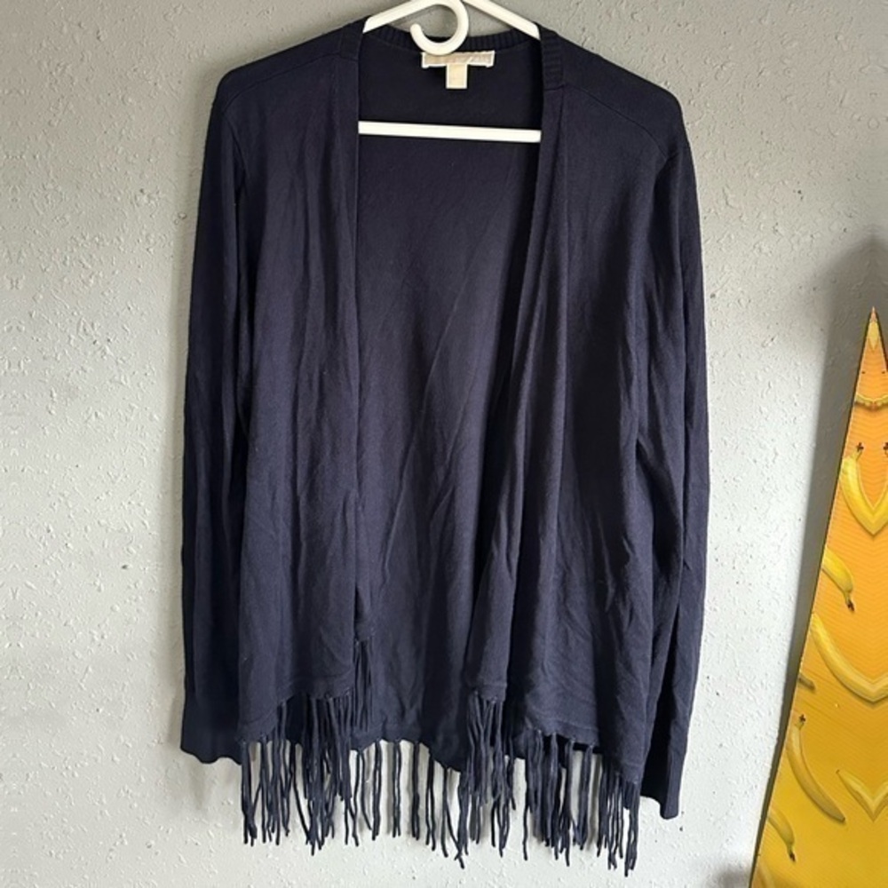 Michael kors fringe sweater